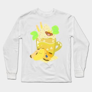 Monkey Banana Milkshake Long Sleeve T-Shirt